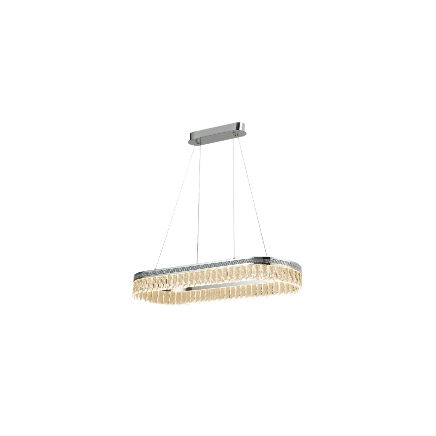 LED zatemljiv kristalni lestenec na kablu THALIA LED/50W/230V 3000-6000K + daljinski upravljalnik