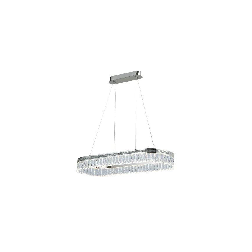 LED zatemljiv kristalni lestenec na kablu THALIA LED/50W/230V 3000-6000K + daljinski upravljalnik