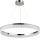 LED kristalni lestenec THALIA z možnostjo zatemnitve na jekleni vrvici LED/55W/230V 3000-6000K premer 80 cm + daljinski upravljalnik