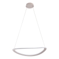 LED lestenec na jeklenem lanku CASHMERE LED/40W/230V, premer 59,5 cm, bež