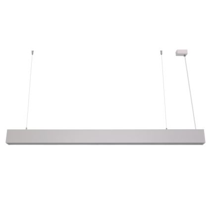 LED lestenec na jeklenem lanku LED/55W/230V 3000/4000/6500K 120 cm bela