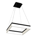 LED lestenec na jekleni vrvici NERO LED/32W/230V
