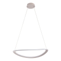 LED lestenec na kabelu CASHMERE LED/40W/230V premer 59,5 cm bela
