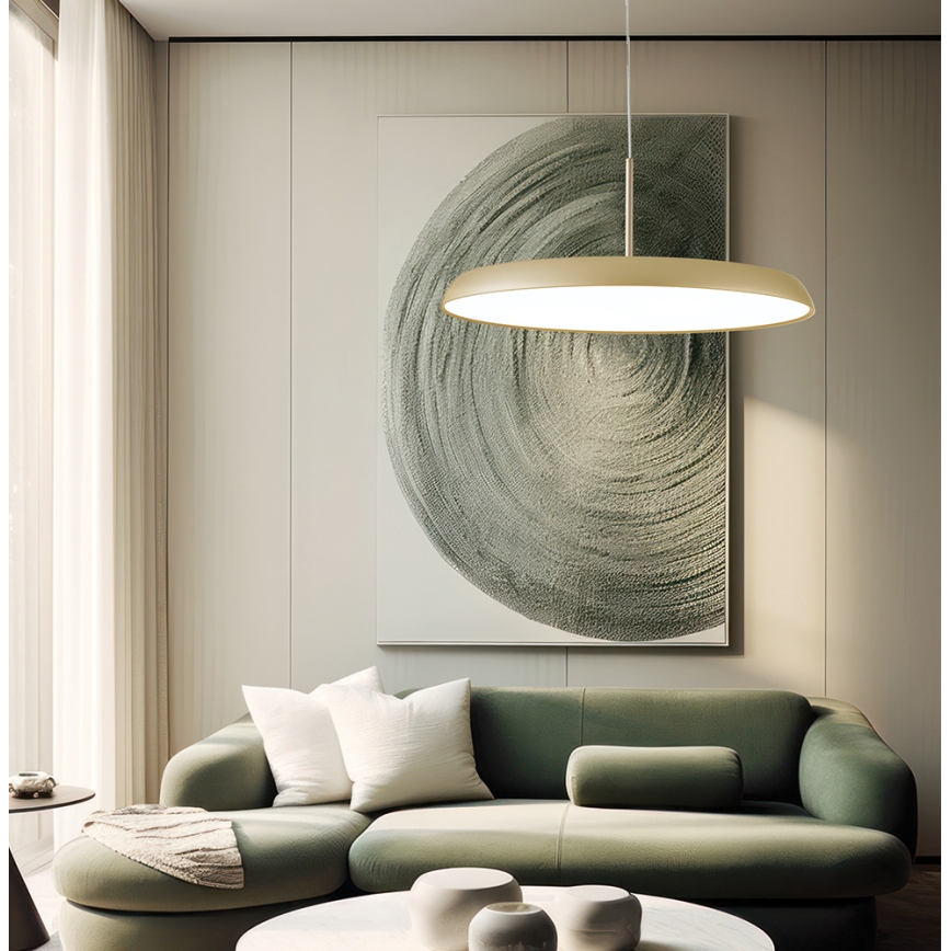 LED lestenec na kablu ART LED/41W/230V zlata