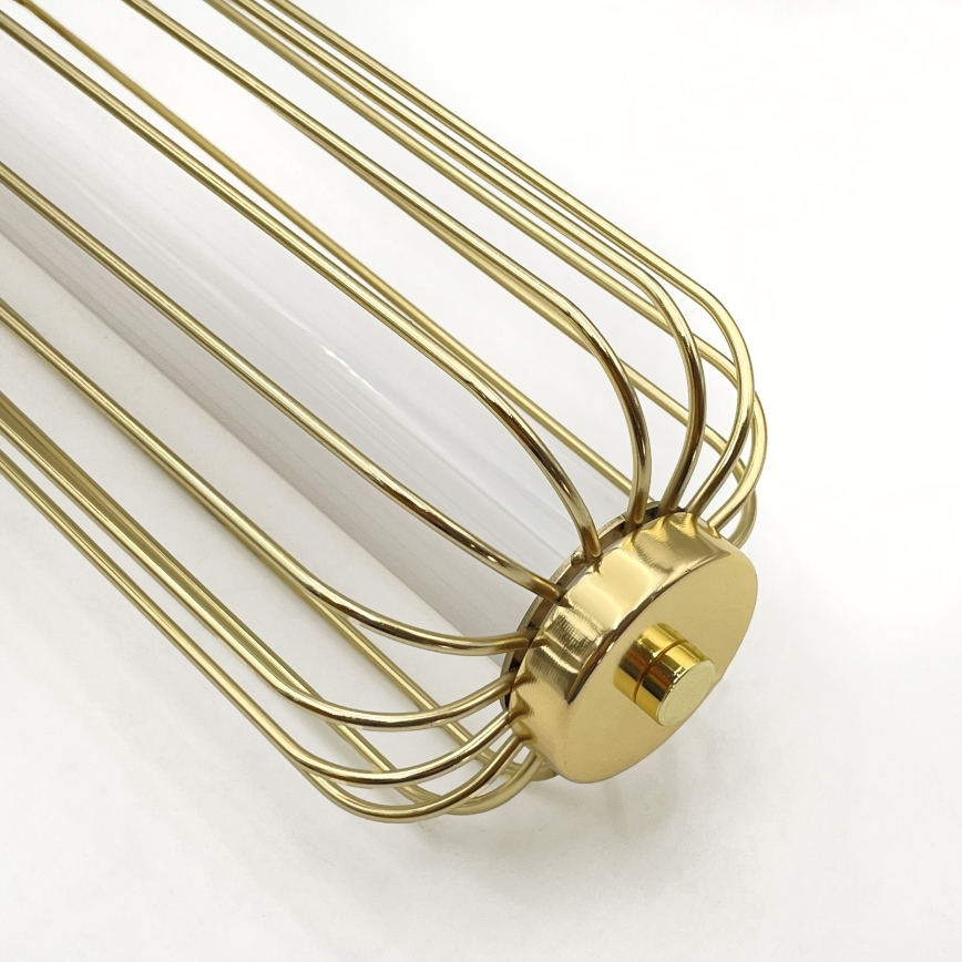 LED lestenec na kablu BONNIE LED/10W/230V 3000K, zlate barve