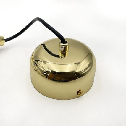 LED lestenec na kablu BONNIE LED/10W/230V 3000K, zlate barve