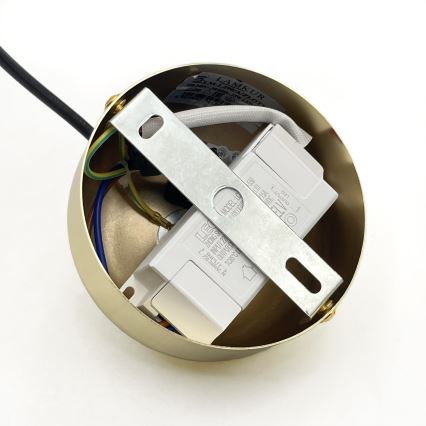 LED lestenec na kablu BONNIE LED/15W/230V 3000K zlati