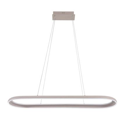 LED lestenec na kablu CASHMERE LED/80W/230V 30x100 cm, bež