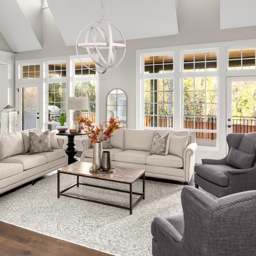 LED lestenec na kablu COPERNICUS LED/260W/230V, bela