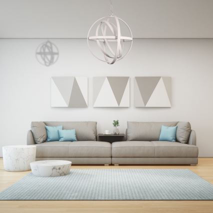 LED lestenec na kablu COPERNICUS LED/260W/230V, bela