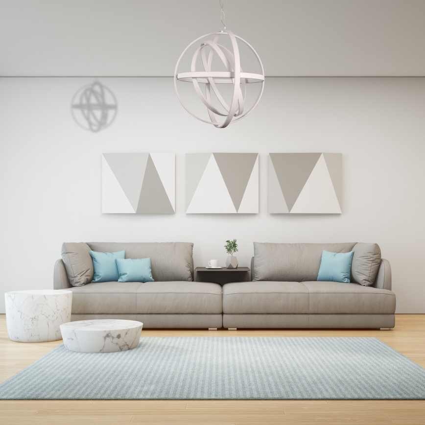 LED lestenec na kablu COPERNICUS LED/260W/230V, bela