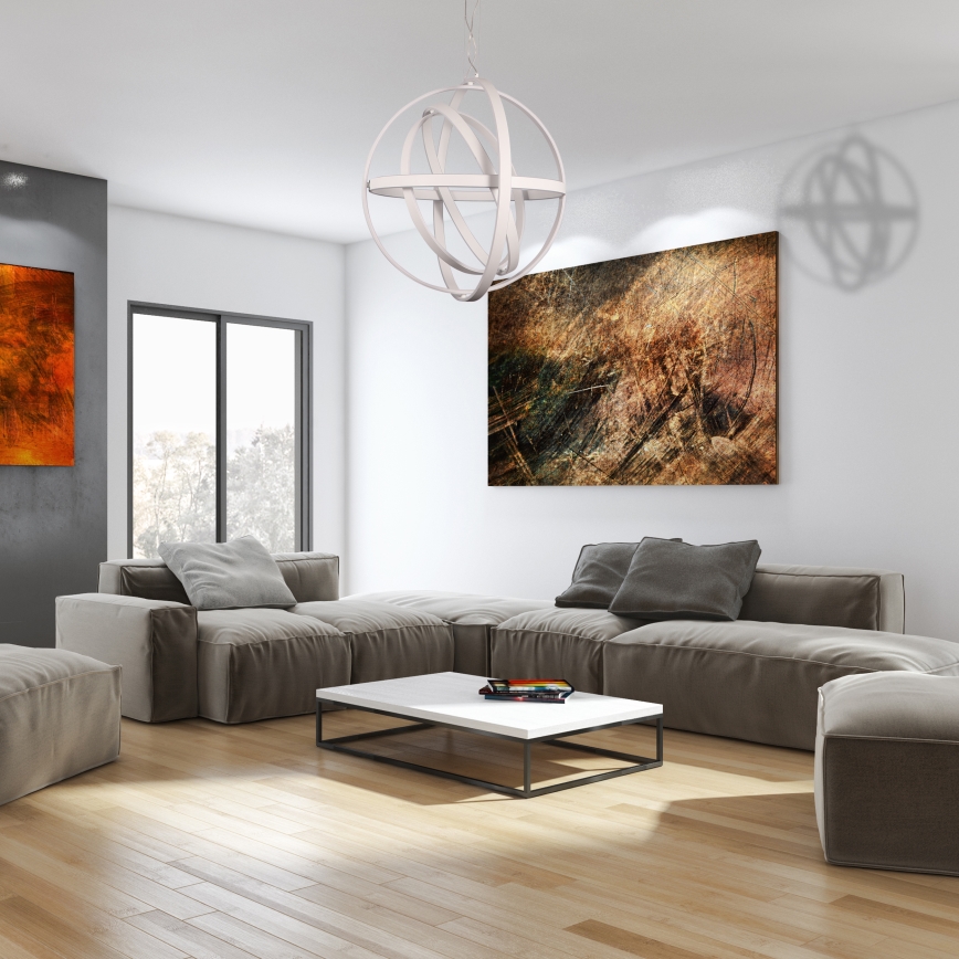 LED lestenec na kablu COPERNICUS LED/260W/230V, bela