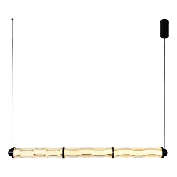 LED lestenec na kablu CORTE LED/25W/230V črna