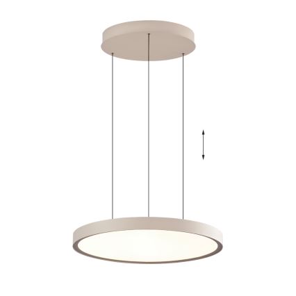 LED lestenec na kablu DENVER LED/76W/230V bež