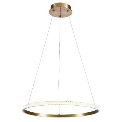 LED Lestenec na kablu DIANA LED/25W/230V 4000K premer 50 cm zlata
