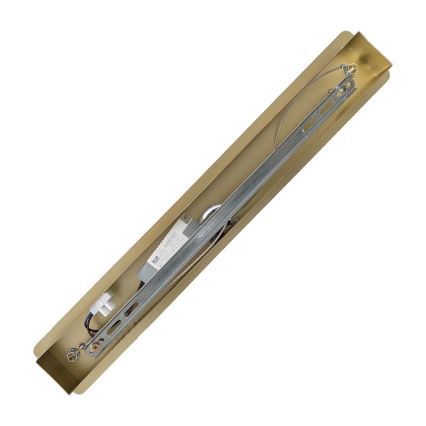 LED lestenec na kablu LAGOS LED/24W/230V zlate barve