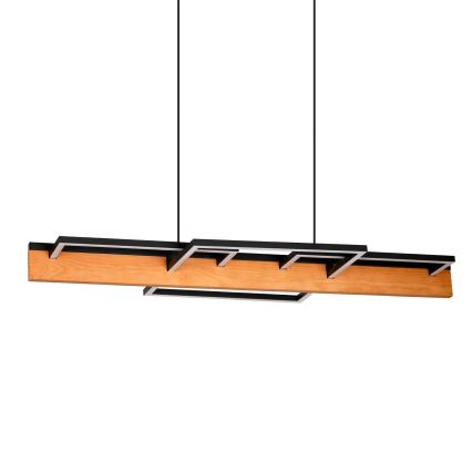 LED lestenec na kablu LARYSA LED/35W/230V, borovina