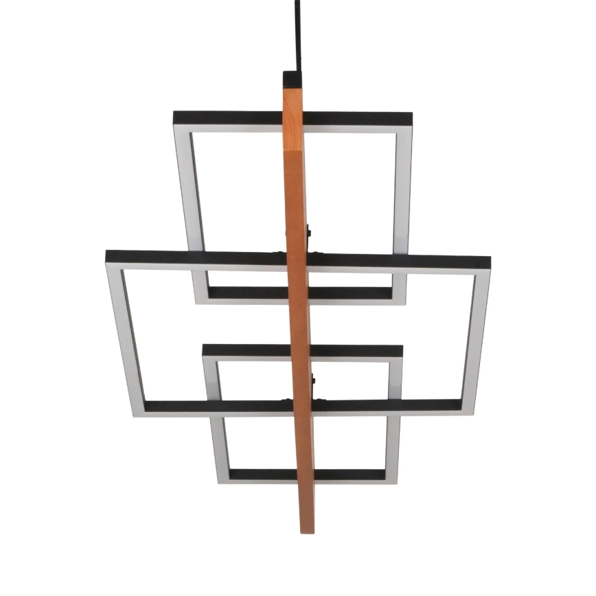 LED lestenec na kablu LARYSA LED/35W/230V, borovina