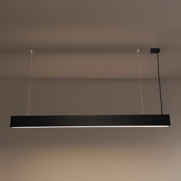 LED lestenec na kablu LED/55W/230V 3000/4000/6500K 120 cm črna