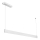 LED lestenec na kablu LINEA LED/36W/230V 3000/4000/5700K CRI 90 bela