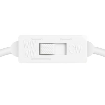 LED lestenec na kablu LINEA LED/36W/230V 3000/4000/5700K CRI 90 bela