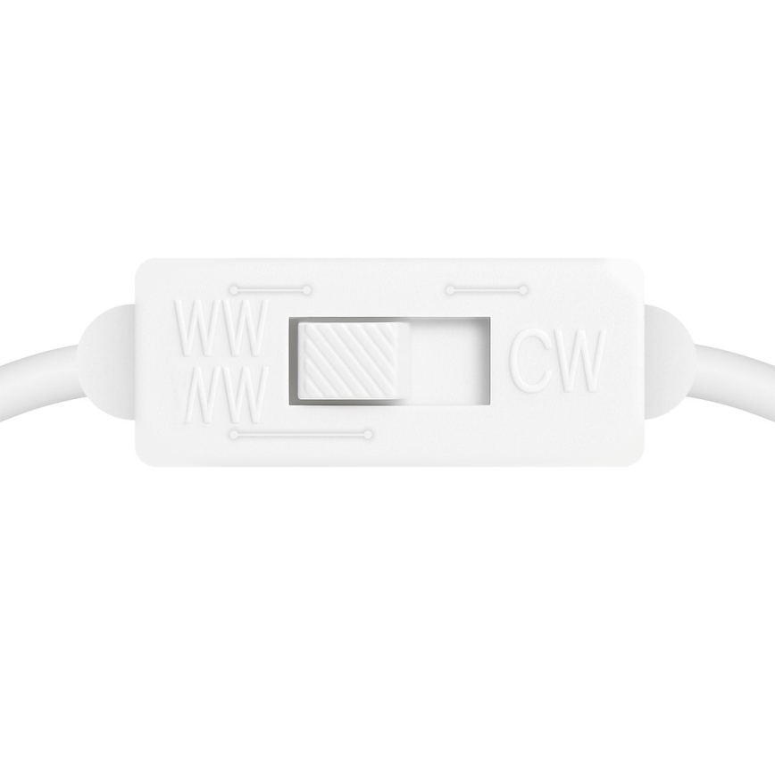 LED lestenec na kablu LINEA LED/36W/230V 3000/4000/5700K CRI 90 bela