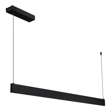 LED lestenec na kablu LINEA LED/36W/230V 3000/4000/5700K CRI 90 črna