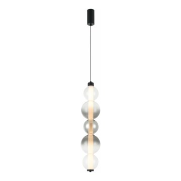 LED lestenec na kablu LUMMI LED/19W/230V črna/zadimljena