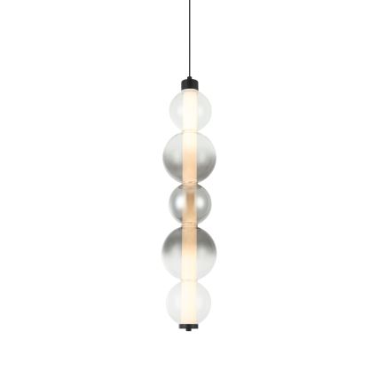 LED lestenec na kablu LUMMI LED/19W/230V črna/zadimljena