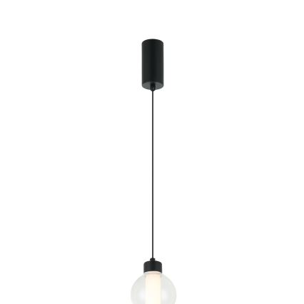 LED lestenec na kablu LUMMI LED/19W/230V črna/zadimljena