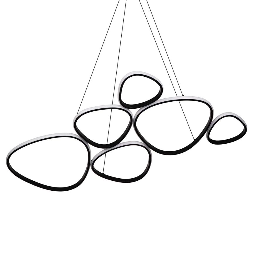 LED lestenec na kablu PETRA LED/58W/230V 4000K črn