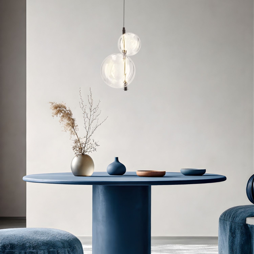 LED lestenec na kablu PLAYA LED/10W/230V črna