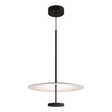 LED lestenec na kablu ROSS LED/13W/230V črna/bela