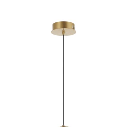 LED lestenec na kablu ZING LED/19W/230V zlate barve