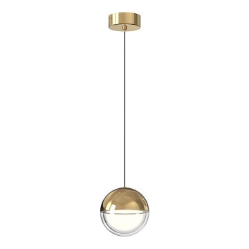 LED lestenec na kablu ZIREA LED/7W/230V zlata