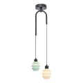 LED lestenec na lanku CACTUS LED/6W/230V 3000K zelena/bela