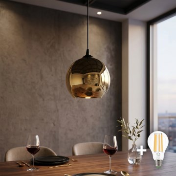 LED lestenec na lanku CUBUS 1xE27/15W/230V