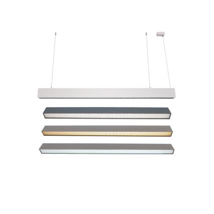 LED lestenec na lanku LED/55W/230V 3000/4000/6500K 120 cm bela