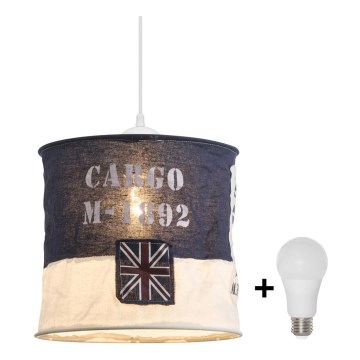 LED Lestenec na vrvici 1xE27/10W/230V