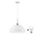 LED Lestenec na vrvici 1xE27/60W/230V bela