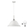 LED Lestenec na vrvici 1xE27/60W/230V bela