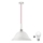 LED Lestenec na vrvici 1xE27/60W/230V bela