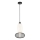 LED Lestenec na vrvici ARAME LED/15W/230V pr. 22 cm črna