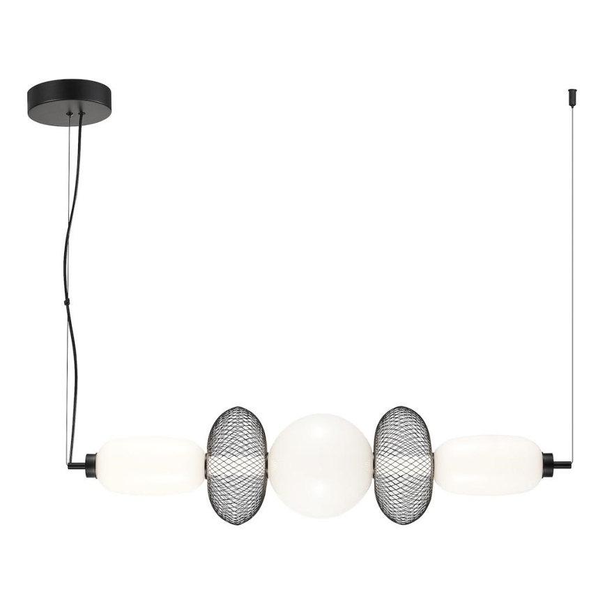 LED Lestenec na vrvici ARAME LED/32W/230V črna