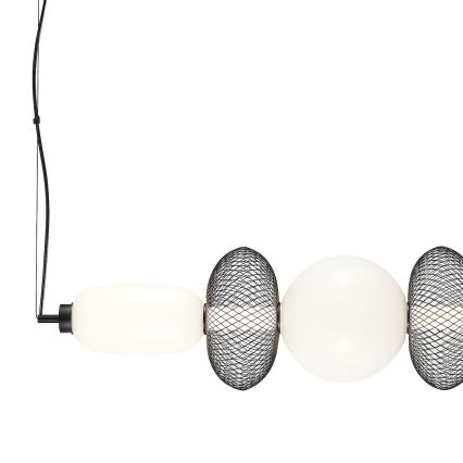 LED Lestenec na vrvici ARAME LED/32W/230V črna