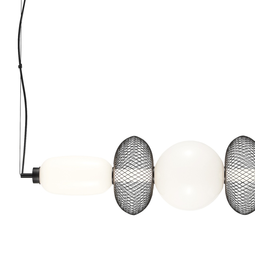 LED Lestenec na vrvici ARAME LED/32W/230V črna