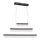 LED Lestenec na vrvici BEAM LED/36W/230V