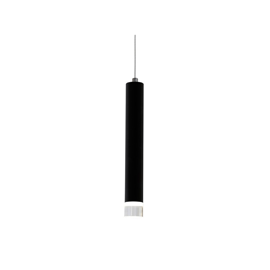 LED Lestenec na vrvici CARBON 3xLED/15W/230V