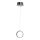LED Lestenec na vrvici CIRCOLO LED/7W/230V sijajni krom