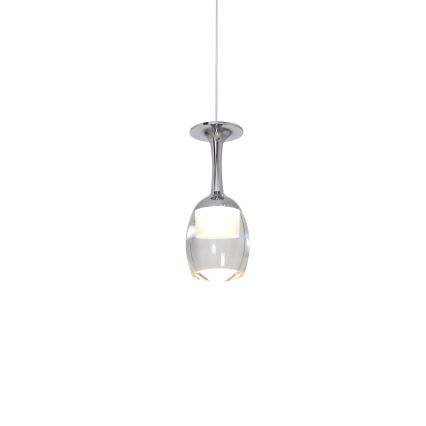 LED Lestenec na vrvici COPPA 1xLED/5W/230V